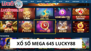 Xổ Số Mega 645 Lucky88
