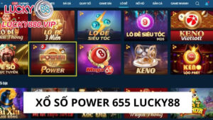 Xổ Số Power 655 Lucky88